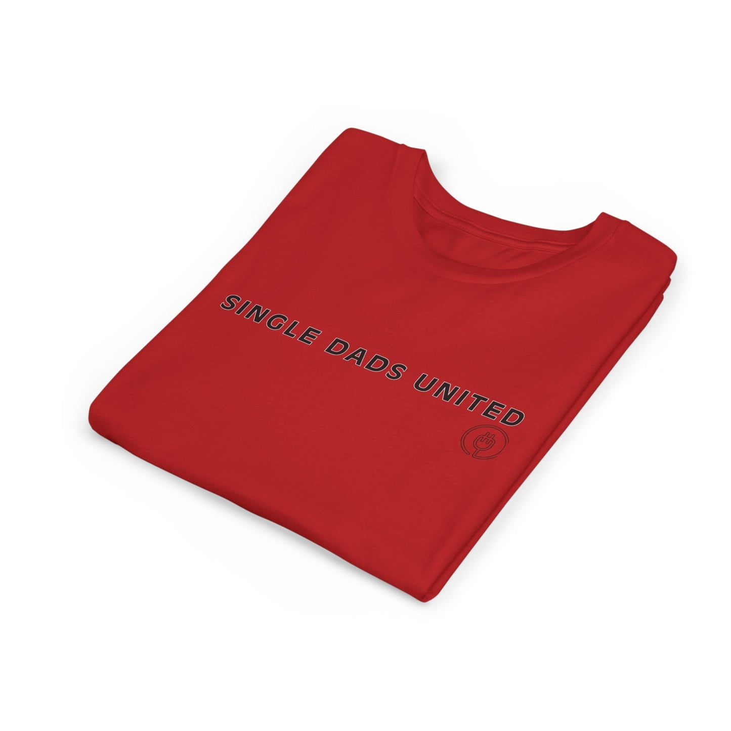 Youth Tee — "Single Dad's United" Kids Shirt (Father’s Day, New Single Dad Gift)