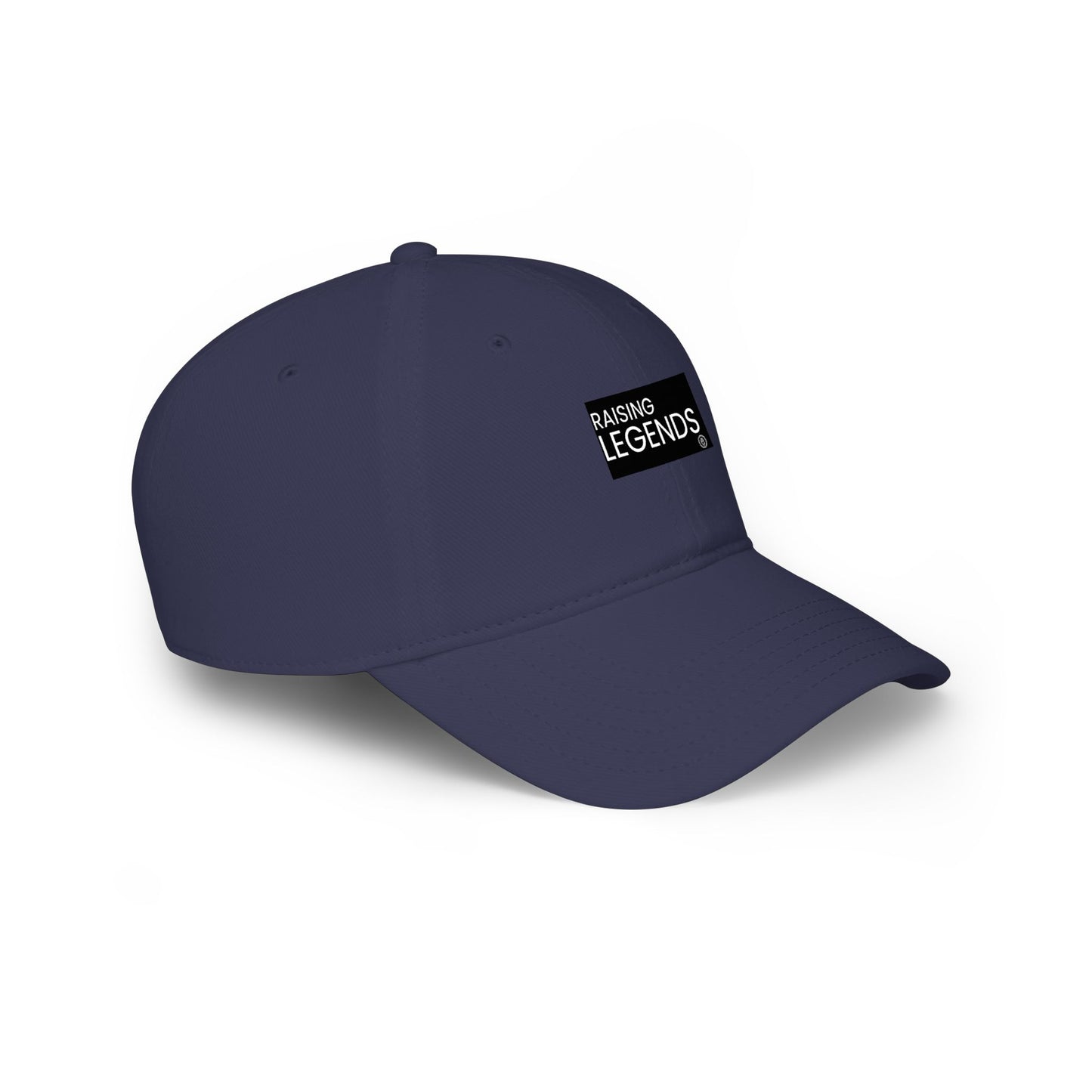 Raising Legends Low Profile Baseball Cap — Embroidered 'Raising Legends' Dad Hat