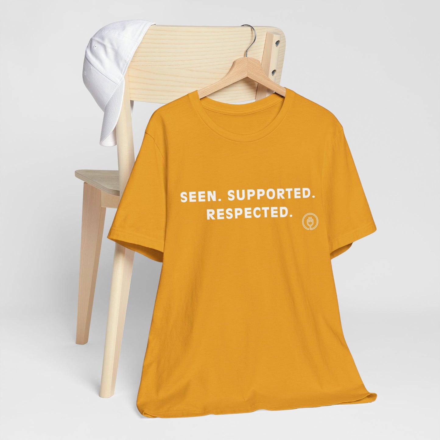 Seen. Supported. Respected. Tee