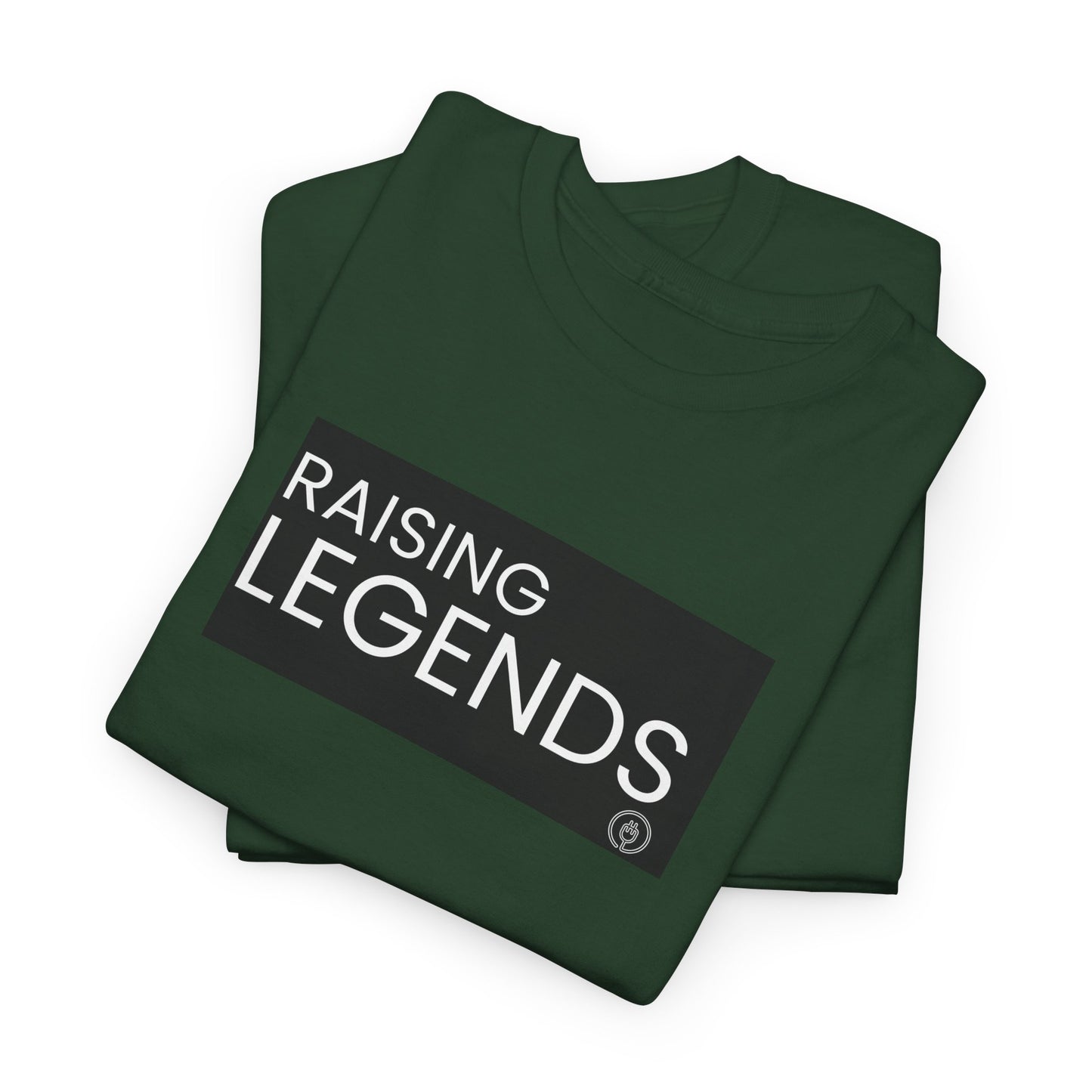 Raising Legends Tee — Proud Parent "Raising Legends" Graphic T‑Shirt