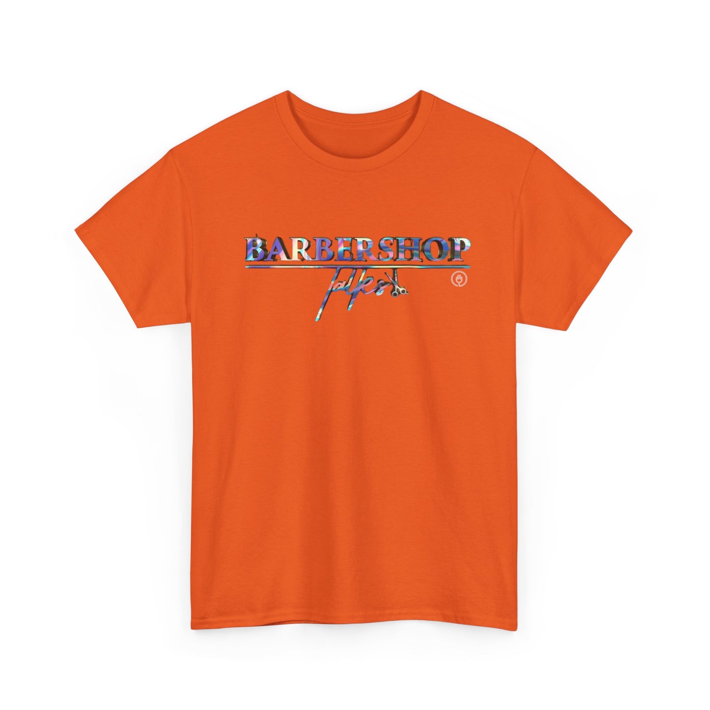 Barbershop Vibes Retro Neon T-Shirt