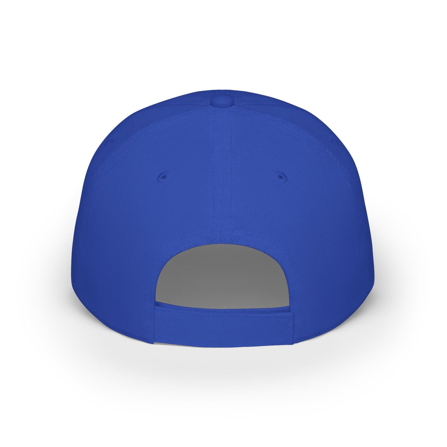 Dad Strength Baseball Cap — "Stronger Dads, Stronger Families." Red Low-Profile Hat
