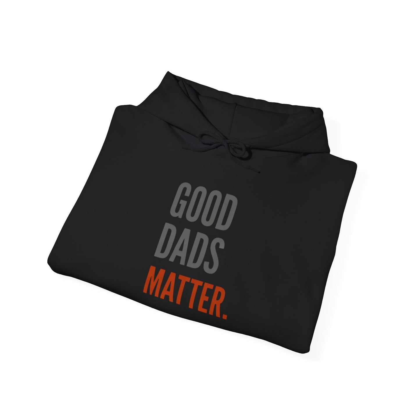 Good Dads Matter Black & Red Adult Hoodie