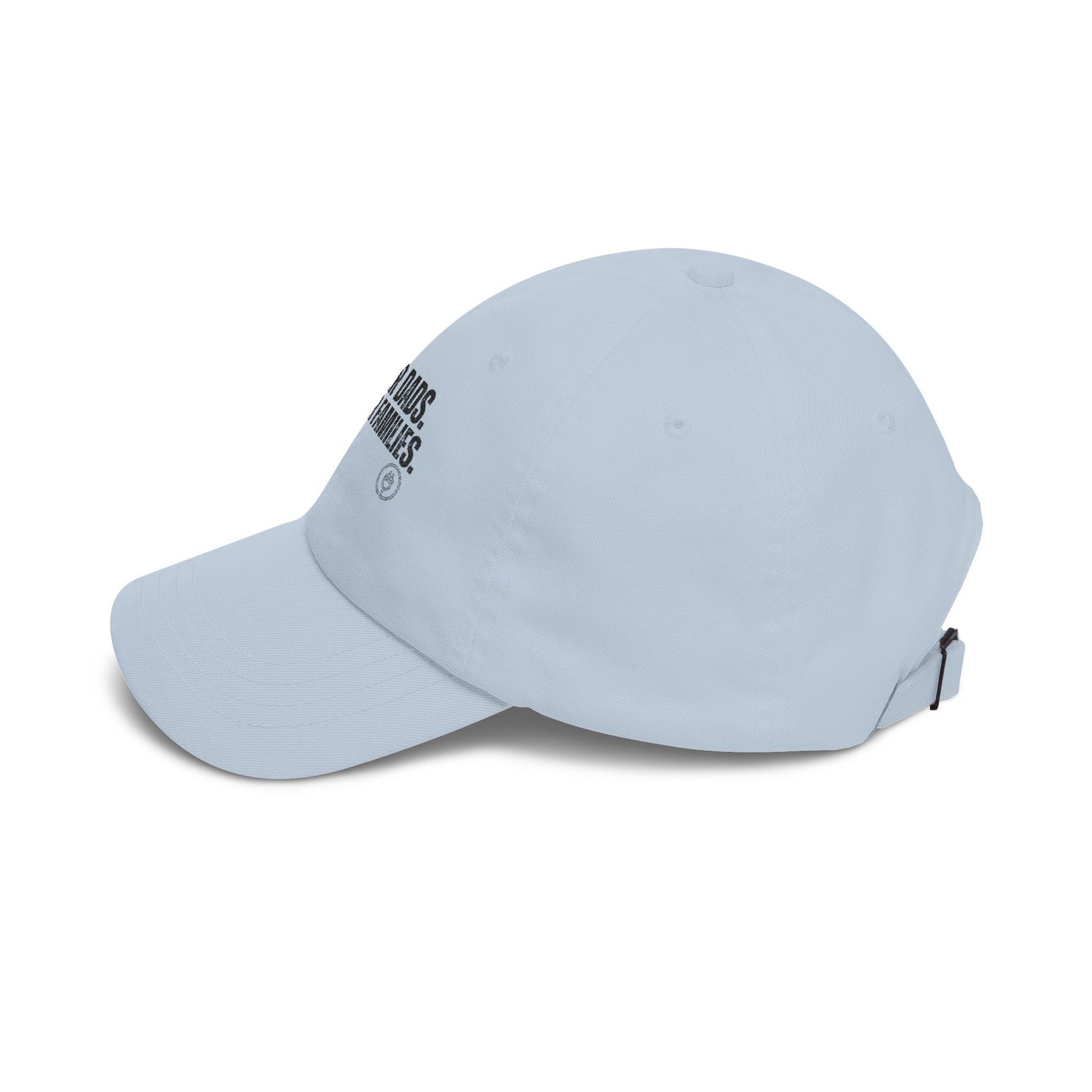 Dad Cap — "Stronger Dads. Stronger Families." Embroidered Baseball Hat