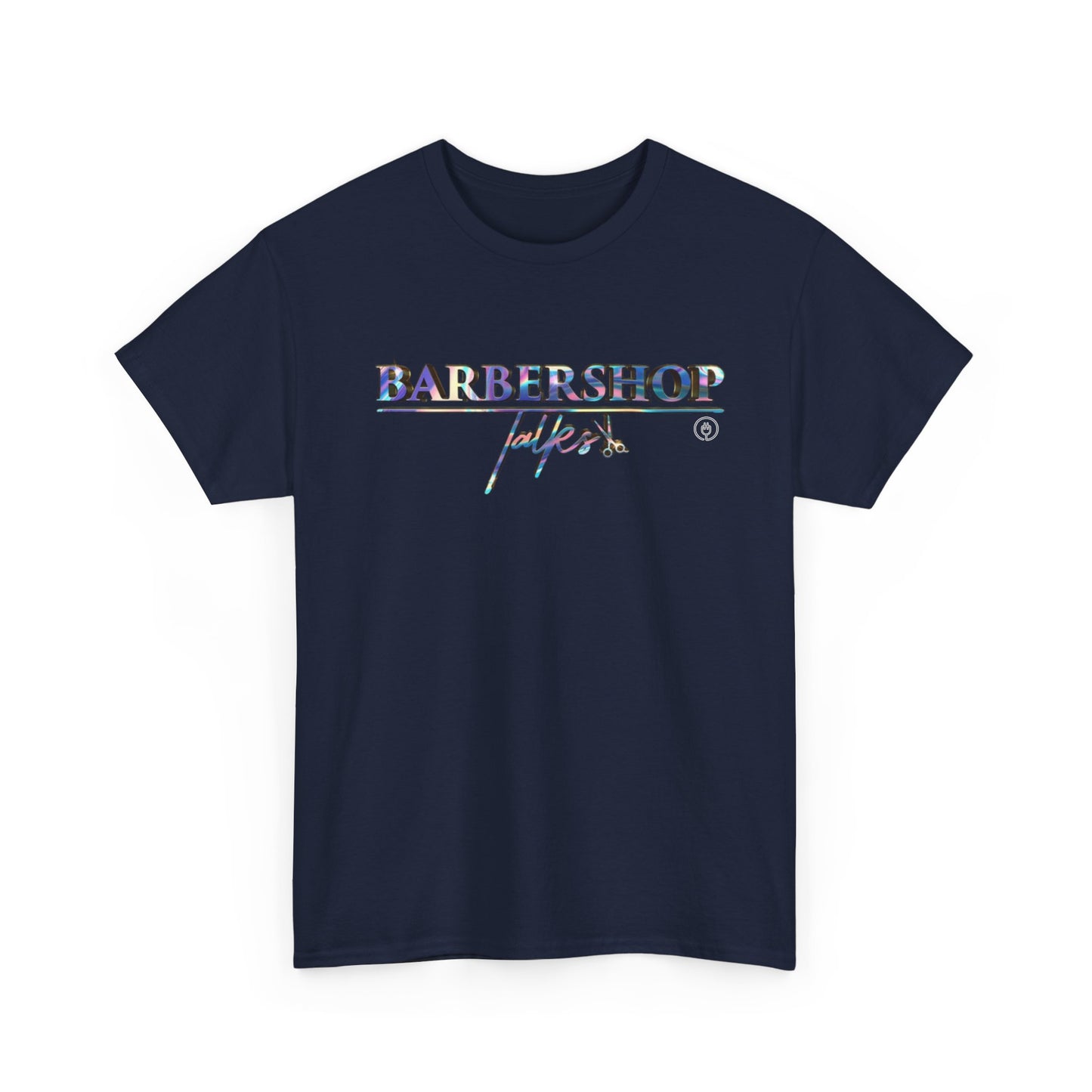 Barbershop Vibes Retro Neon T-Shirt