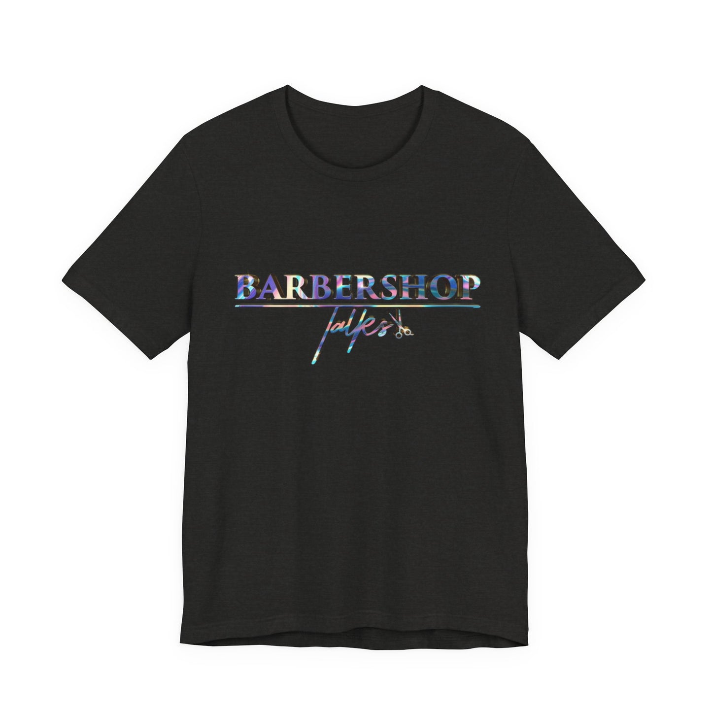 Barbershop Vibes Tee — 'Barbershop Life' Retro Script T-Shirt
