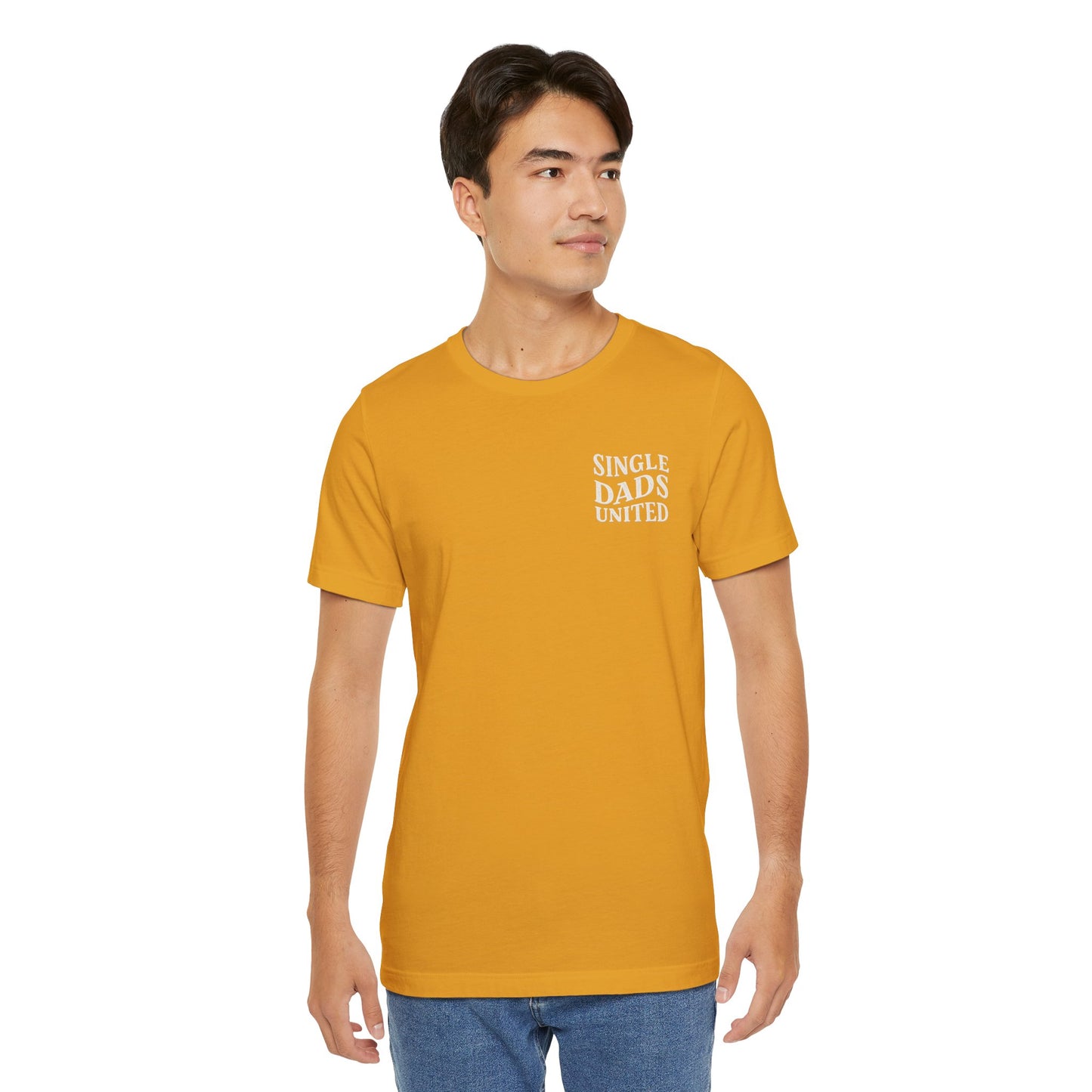 Single Dads United Tee — Casual Supportive Fathers T-Shirt
