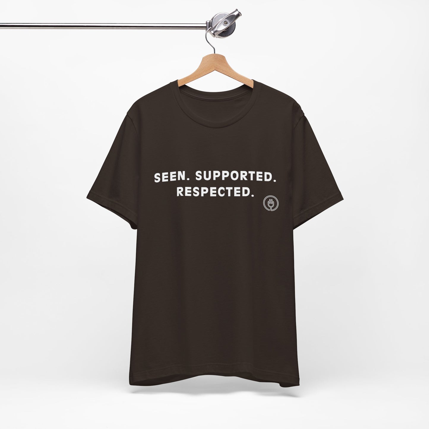 Seen. Supported. Respected. Tee