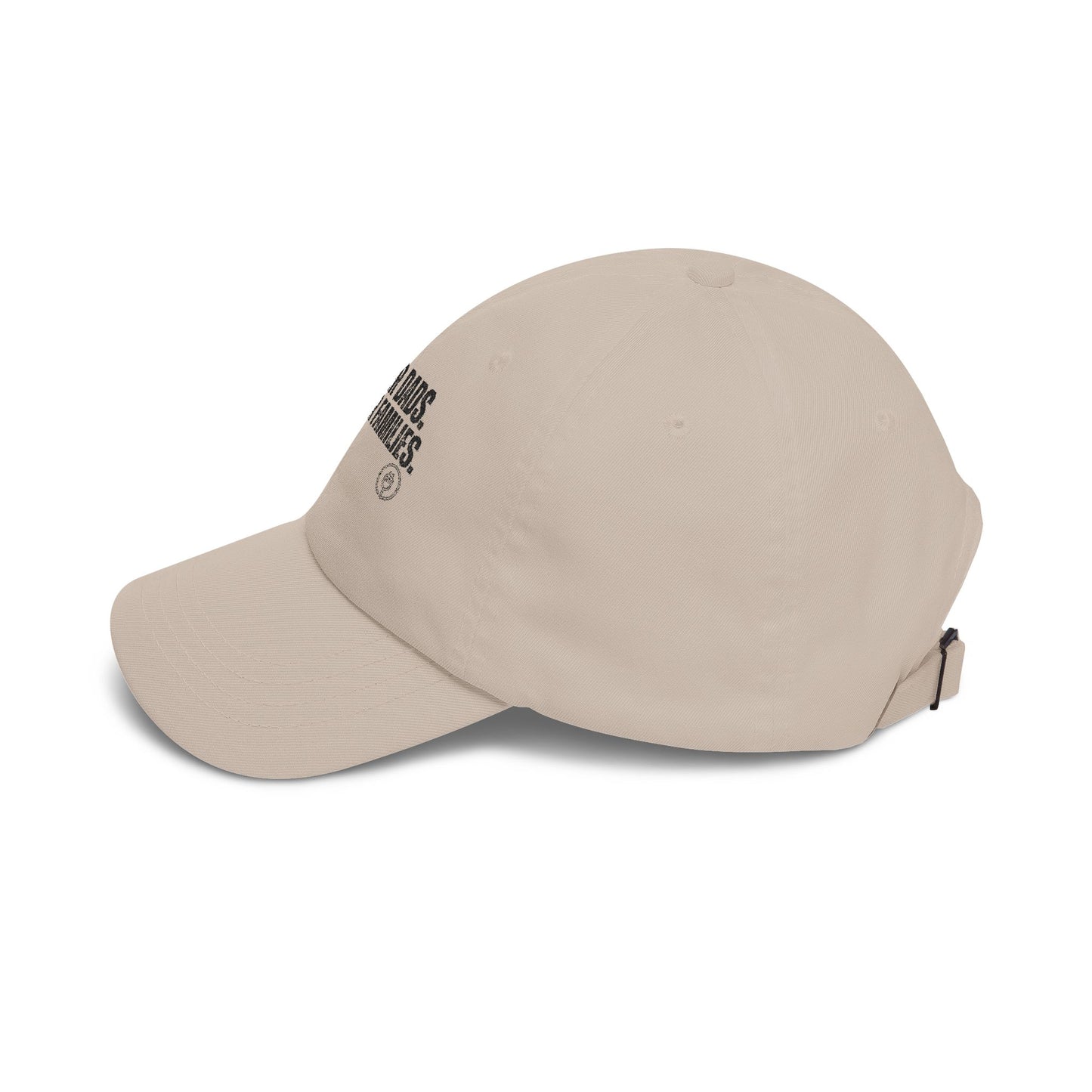 Dad Cap — "Stronger Dads. Stronger Families." Embroidered Baseball Hat