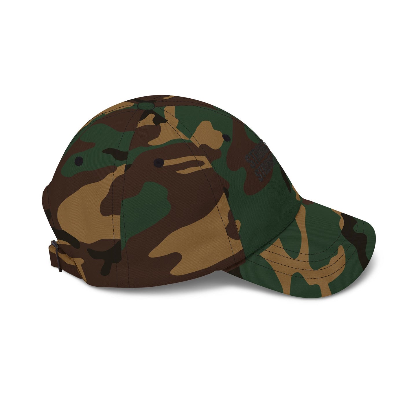 Dad Cap — "Stronger Dads. Stronger Families." Embroidered Baseball Hat