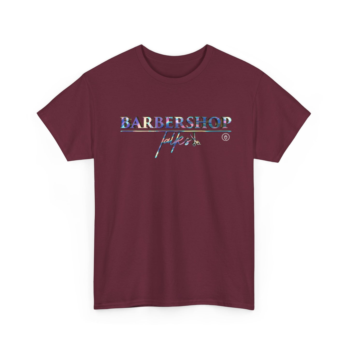 Barbershop Vibes Retro Neon T-Shirt