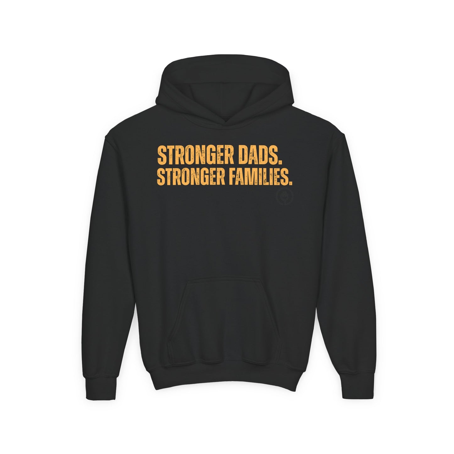 Youth Hoodie Stronger Dads. Stronger Families.