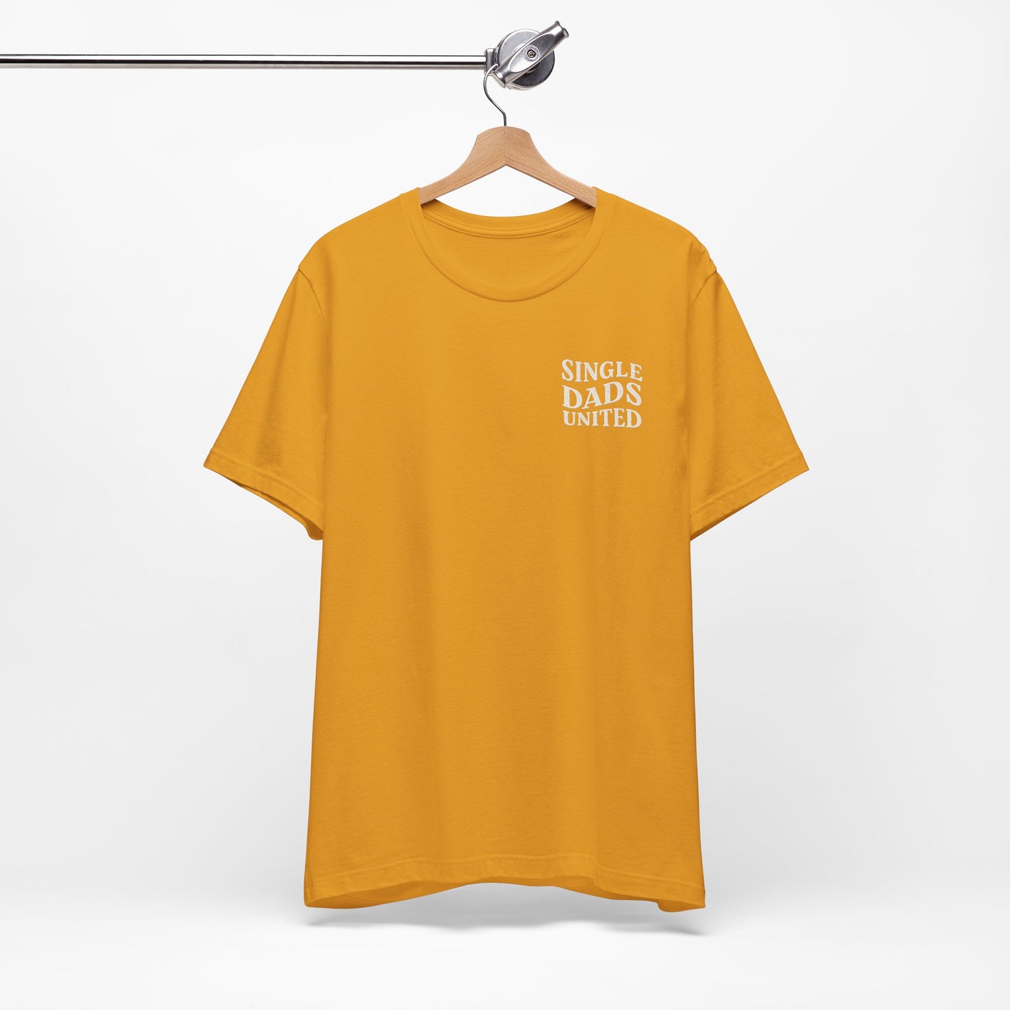 Single Dads United Tee — Casual Supportive Fathers T-Shirt