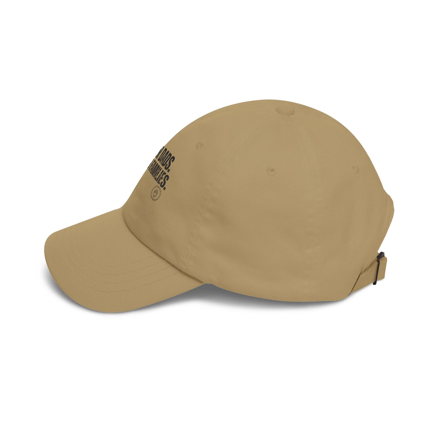 Dad Cap — "Stronger Dads. Stronger Families." Embroidered Baseball Hat