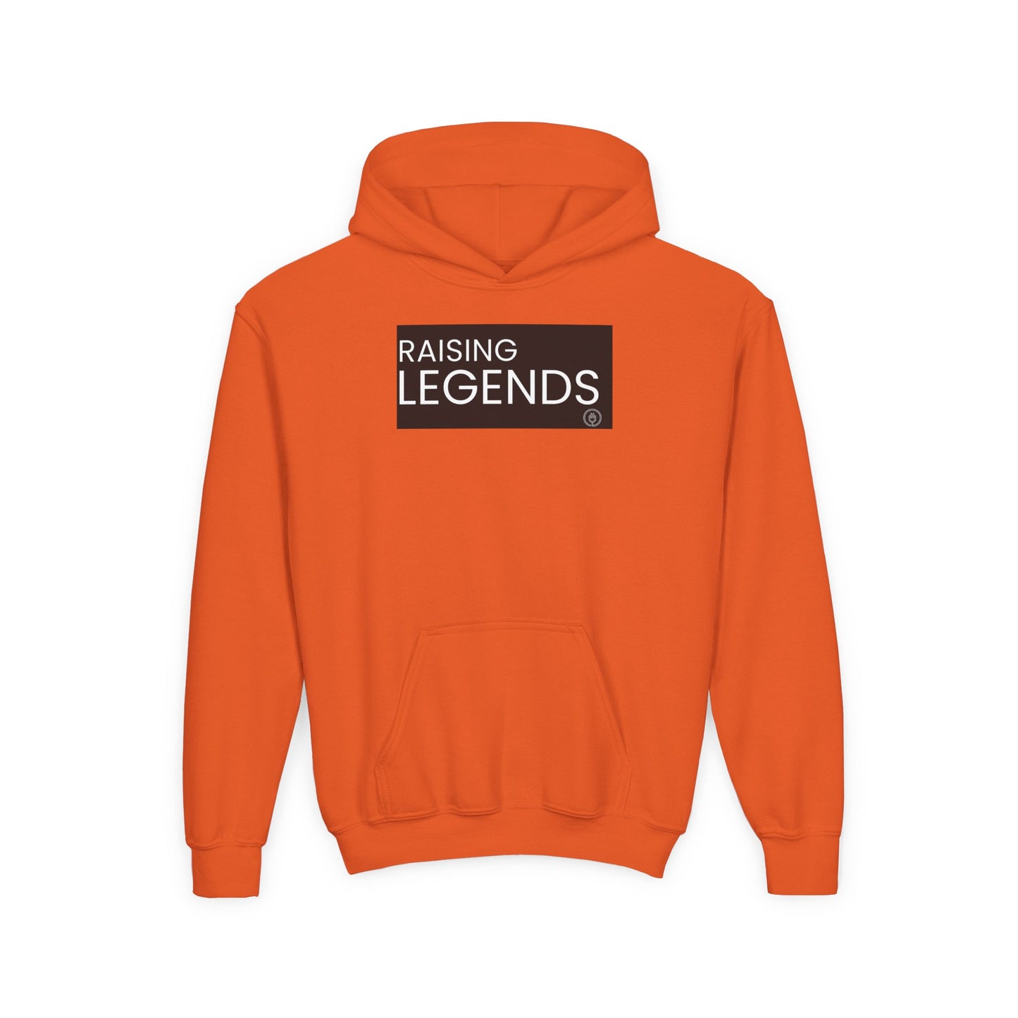 Youth Hoodie — "Raising Legends" Graphic Pullover for Kids