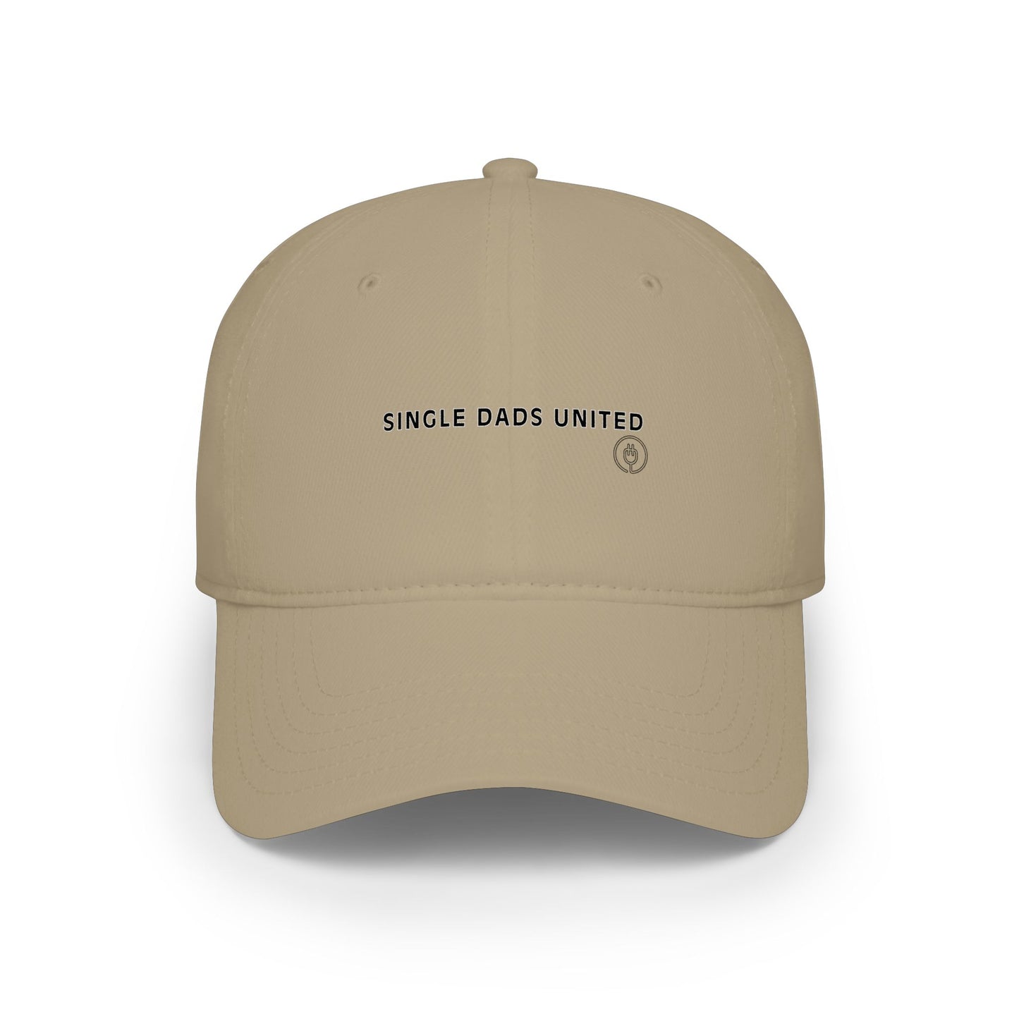 Single Dads United Low Profile Baseball Cap — Minimalist Embroidered Dad Hat