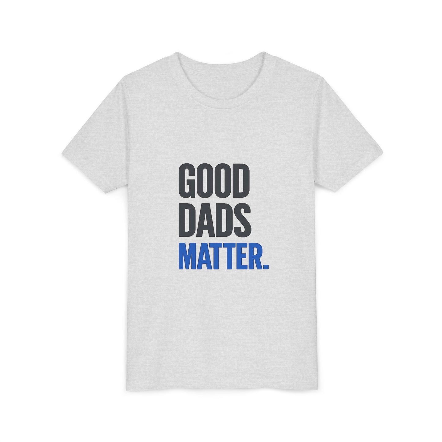 Good Dads Matter Black & Blue Youth Tee