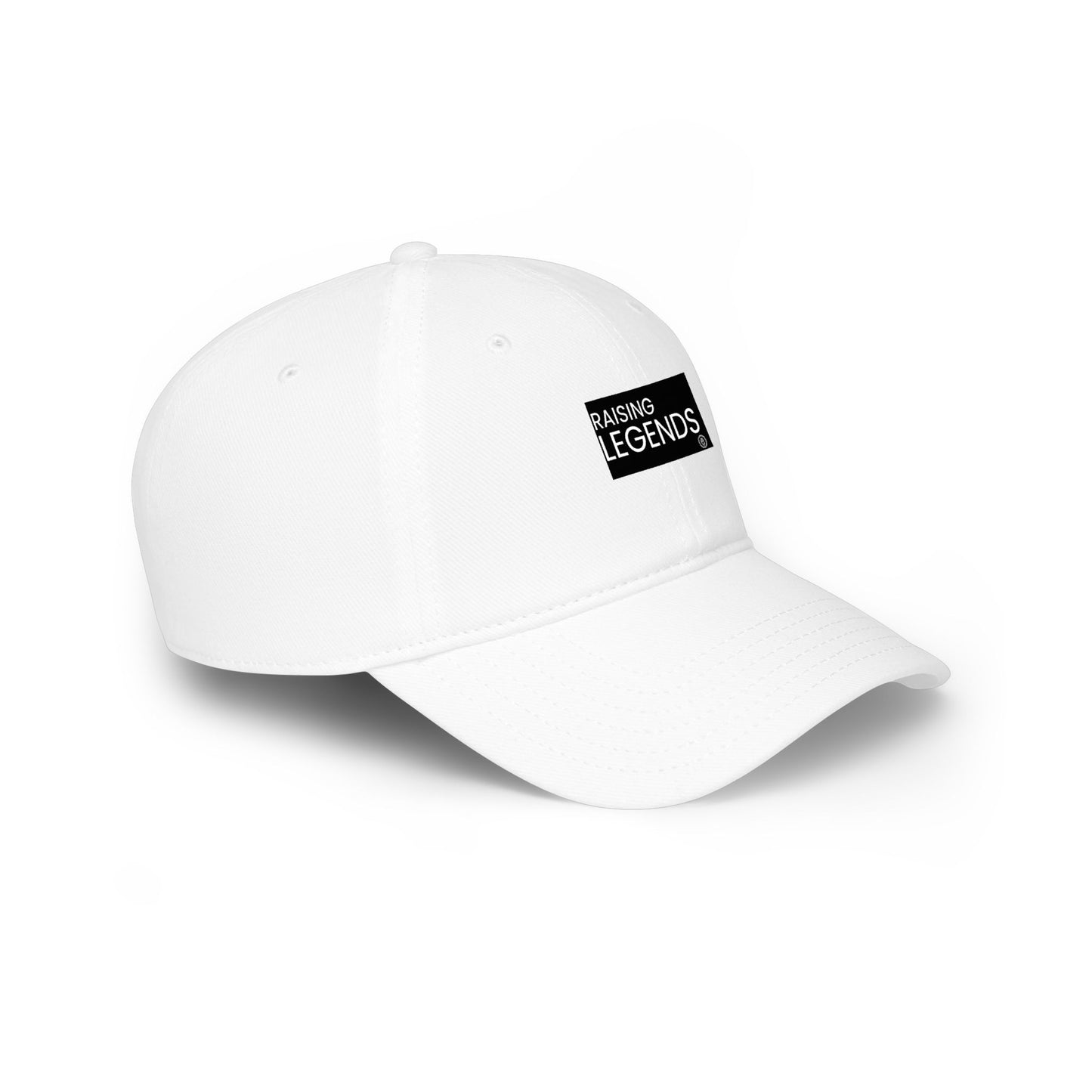 Raising Legends Low Profile Baseball Cap — Embroidered 'Raising Legends' Dad Hat