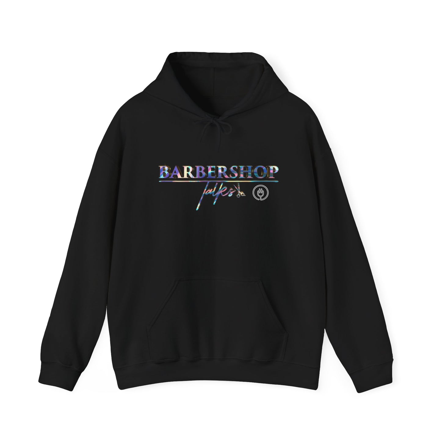 Barbershop Talks Multi Color Adult  Hoodie