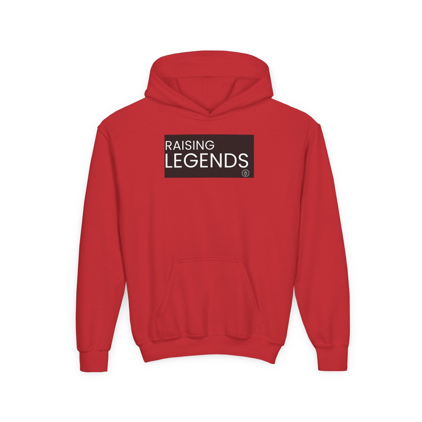 Youth Hoodie — "Raising Legends" Graphic Pullover for Kids
