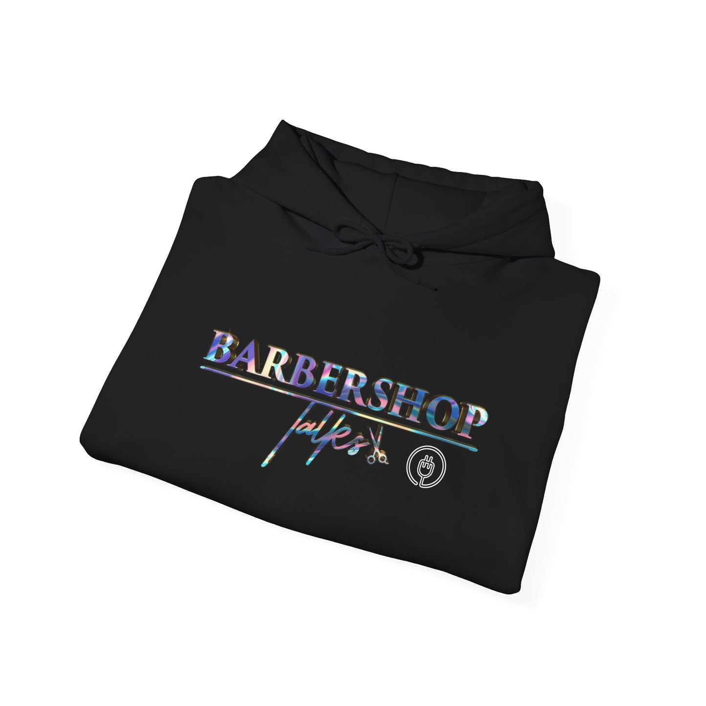 Barbershop Talks Multi Color Adult  Hoodie