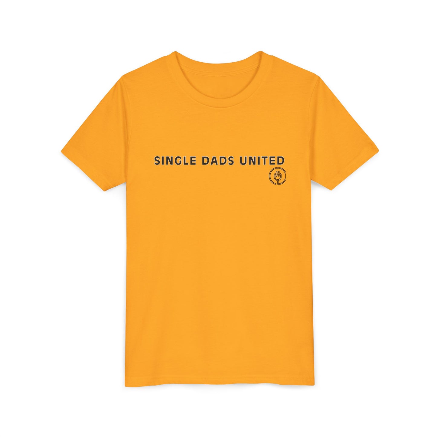 Youth Tee — "Single Dad's United" Kids Shirt (Father’s Day, New Single Dad Gift)