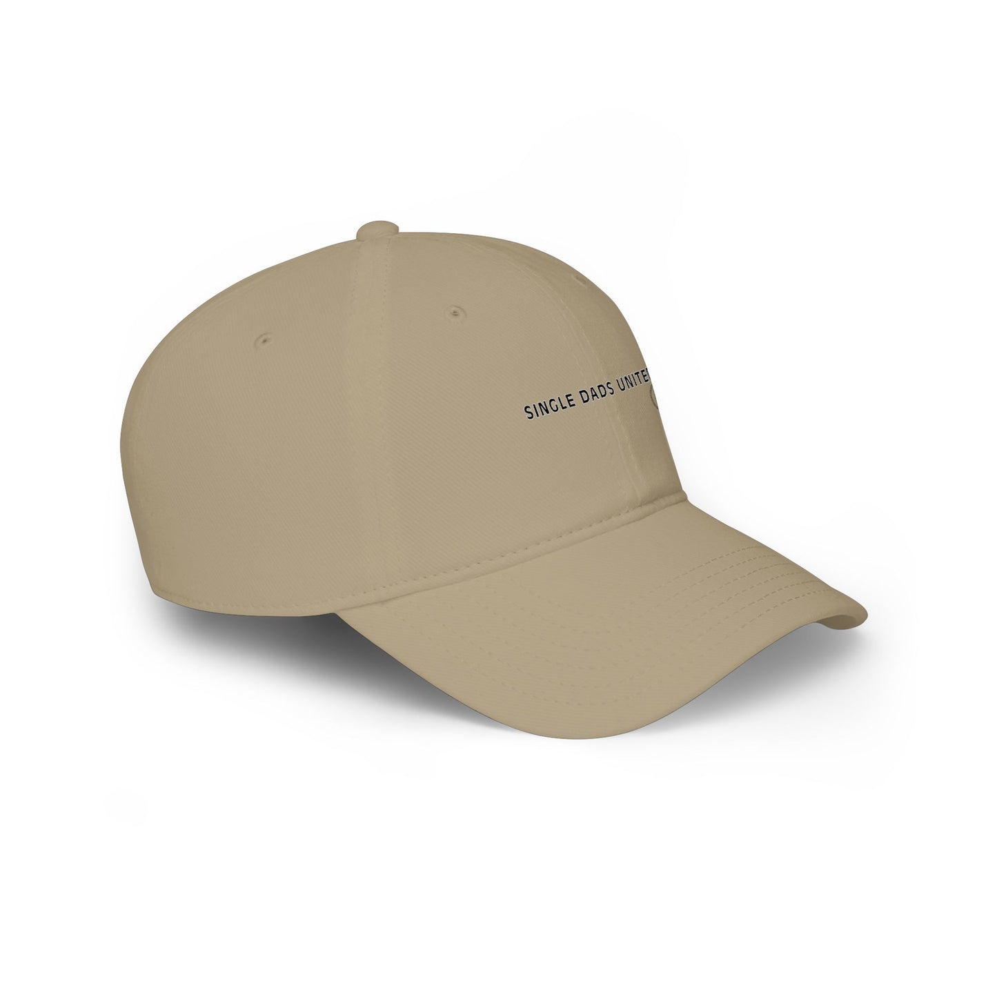 Single Dads United Low Profile Baseball Cap — Minimalist Embroidered Dad Hat