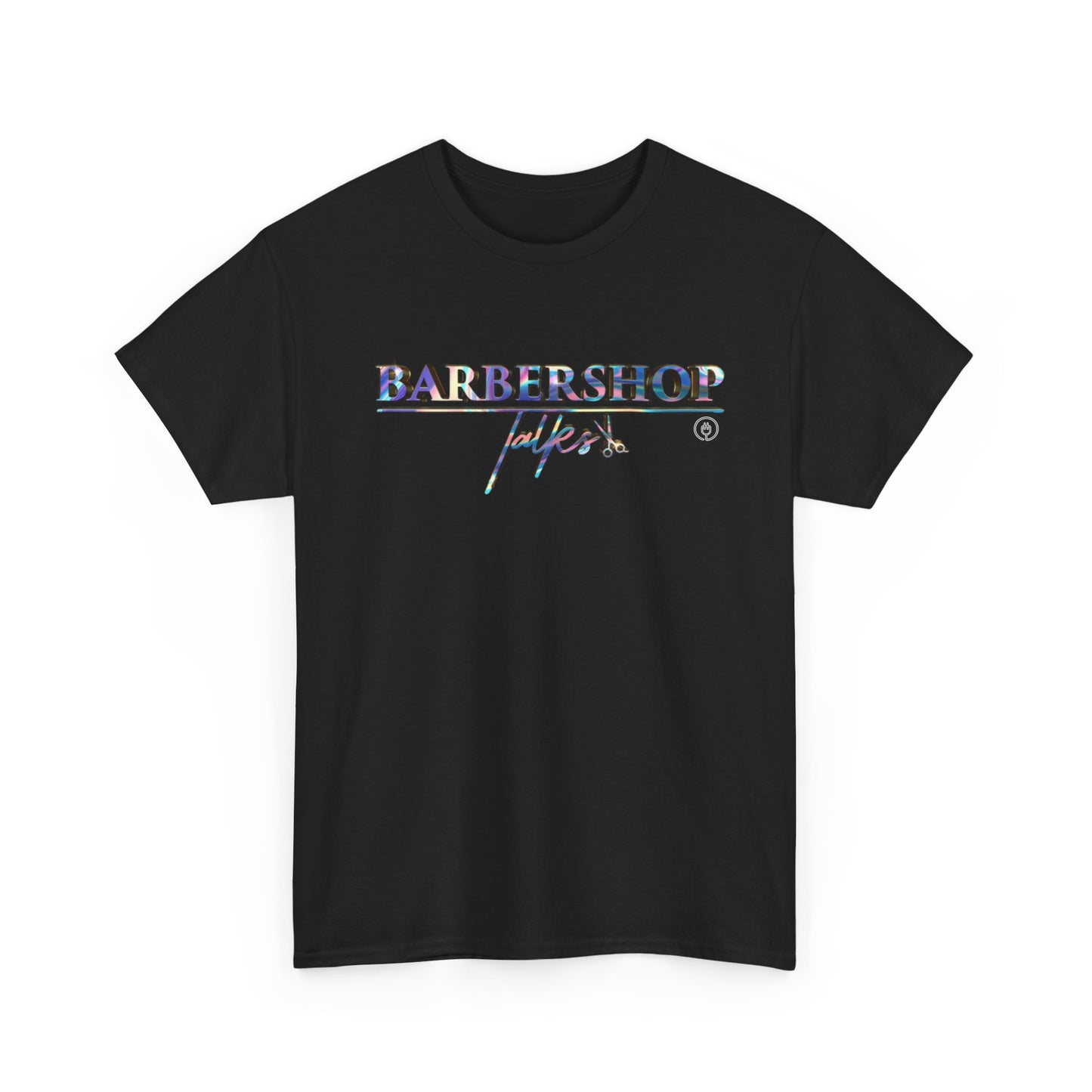 Barbershop Vibes Retro Neon T-Shirt