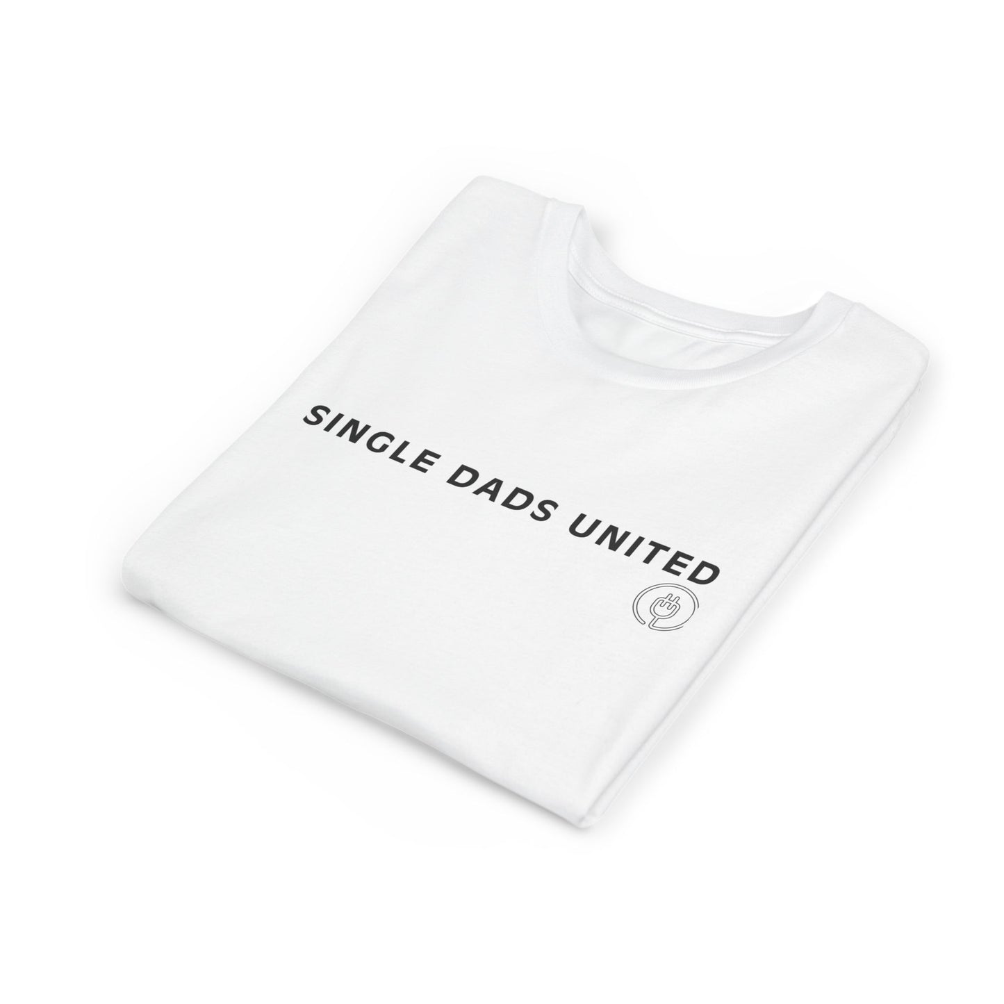 Youth Tee — "Single Dad's United" Kids Shirt (Father’s Day, New Single Dad Gift)