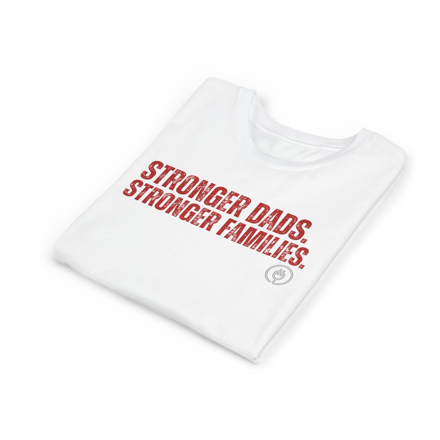 Stronger Dads. Stronger Families. Youth T-shirt