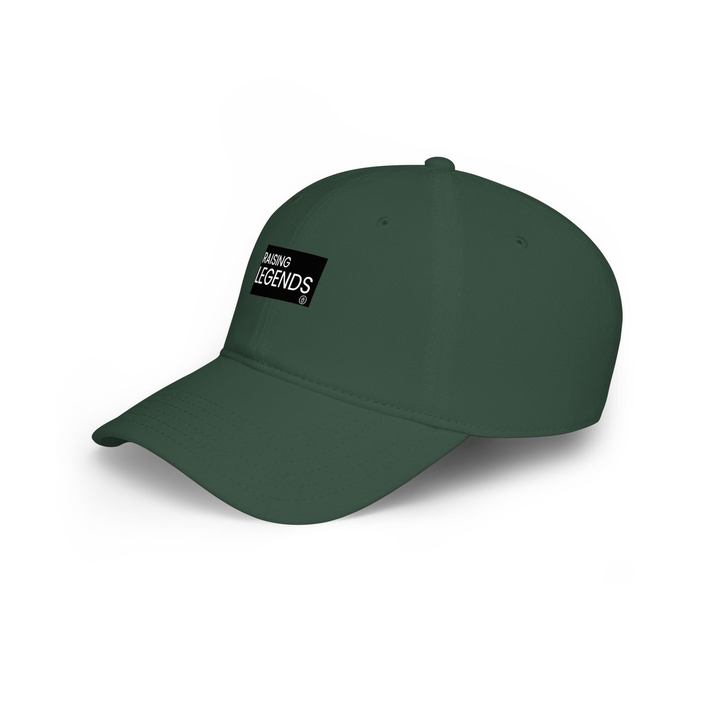 Raising Legends Low Profile Baseball Cap — Embroidered 'Raising Legends' Dad Hat