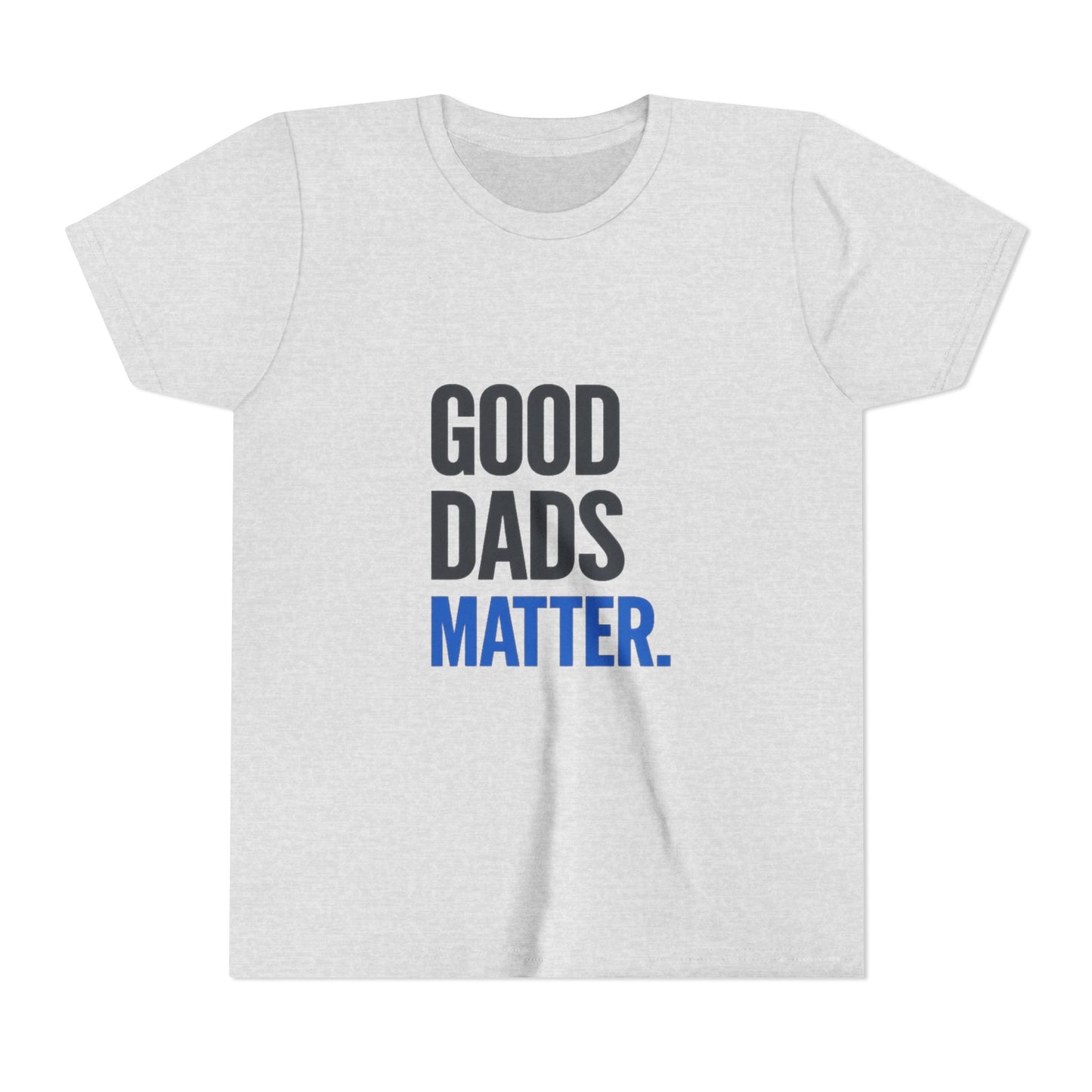 Good Dads Matter Black & Blue Youth Tee