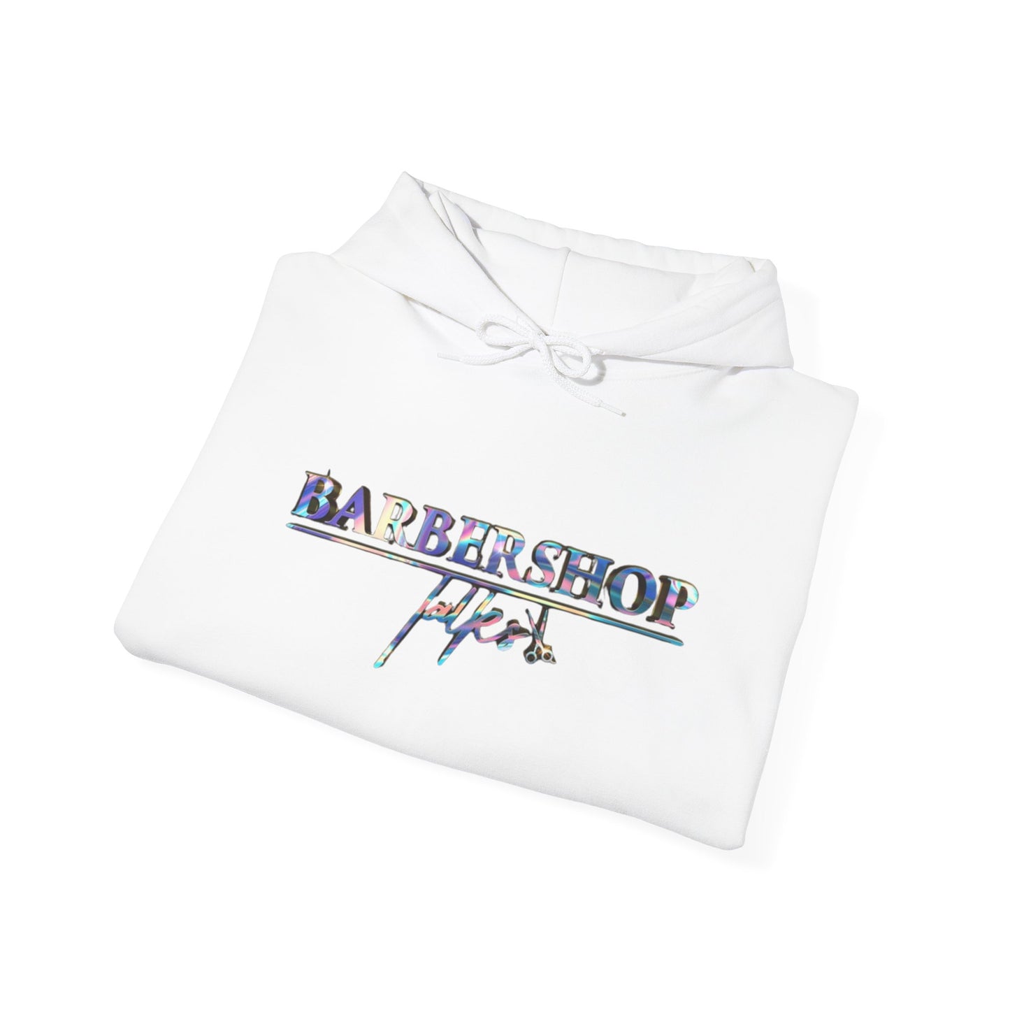 Barbershop Talks Multi Color Adult  Hoodie