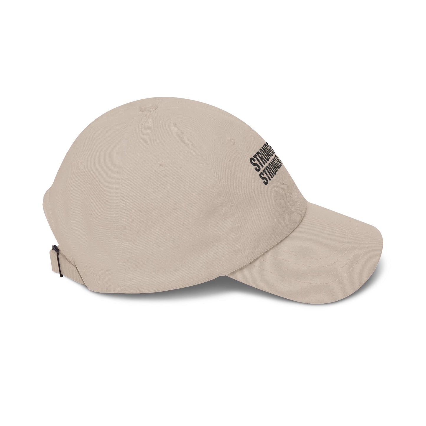 Dad Cap — "Stronger Dads. Stronger Families." Embroidered Baseball Hat