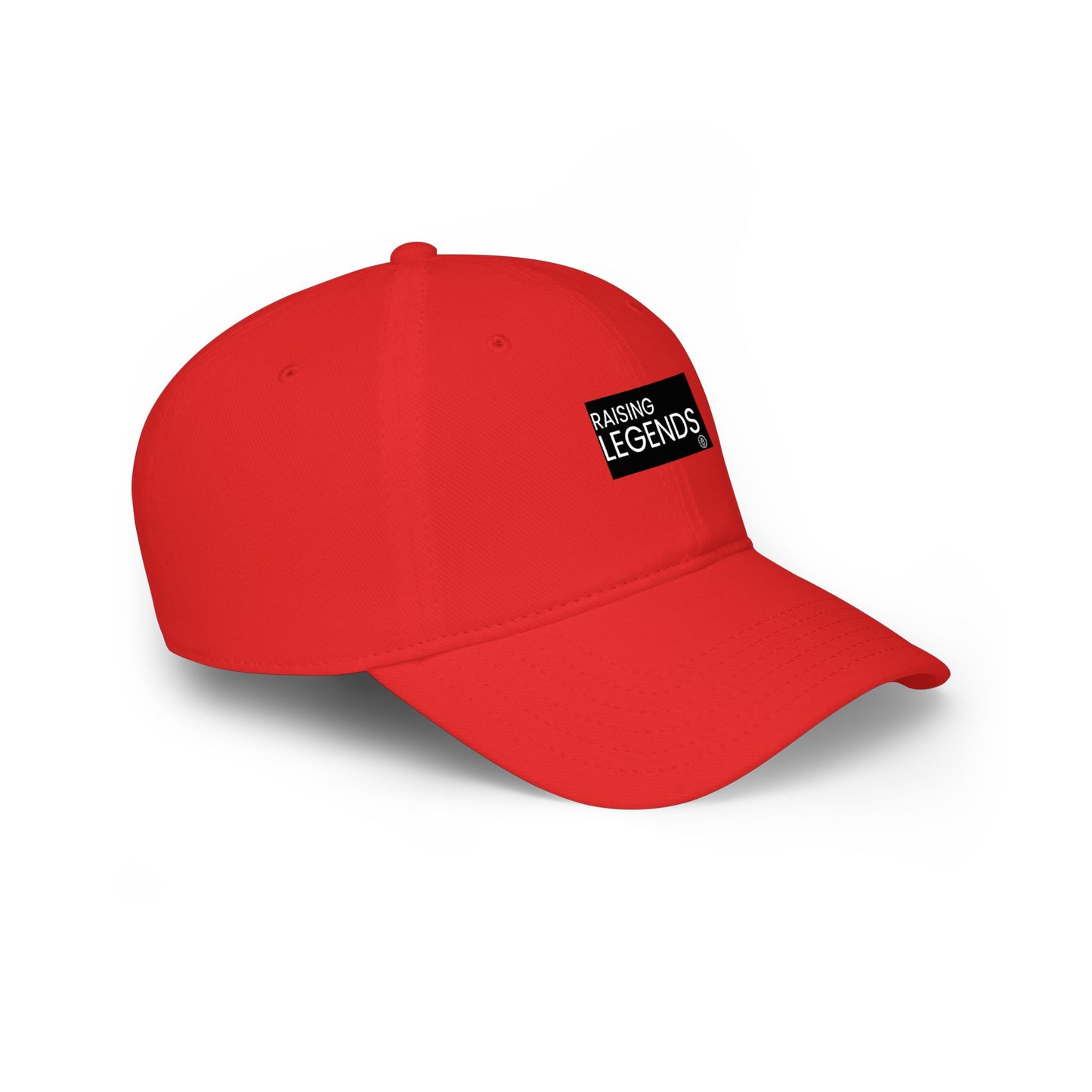 Raising Legends Low Profile Baseball Cap — Embroidered 'Raising Legends' Dad Hat
