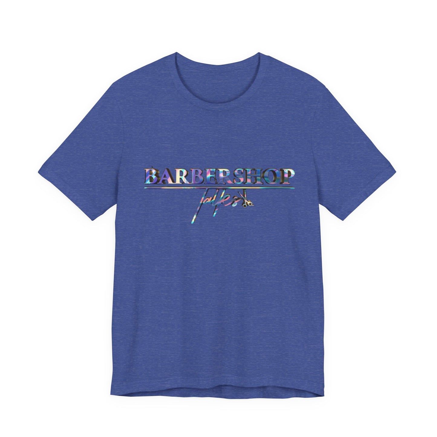 Barbershop Vibes Tee — 'Barbershop Life' Retro Script T-Shirt