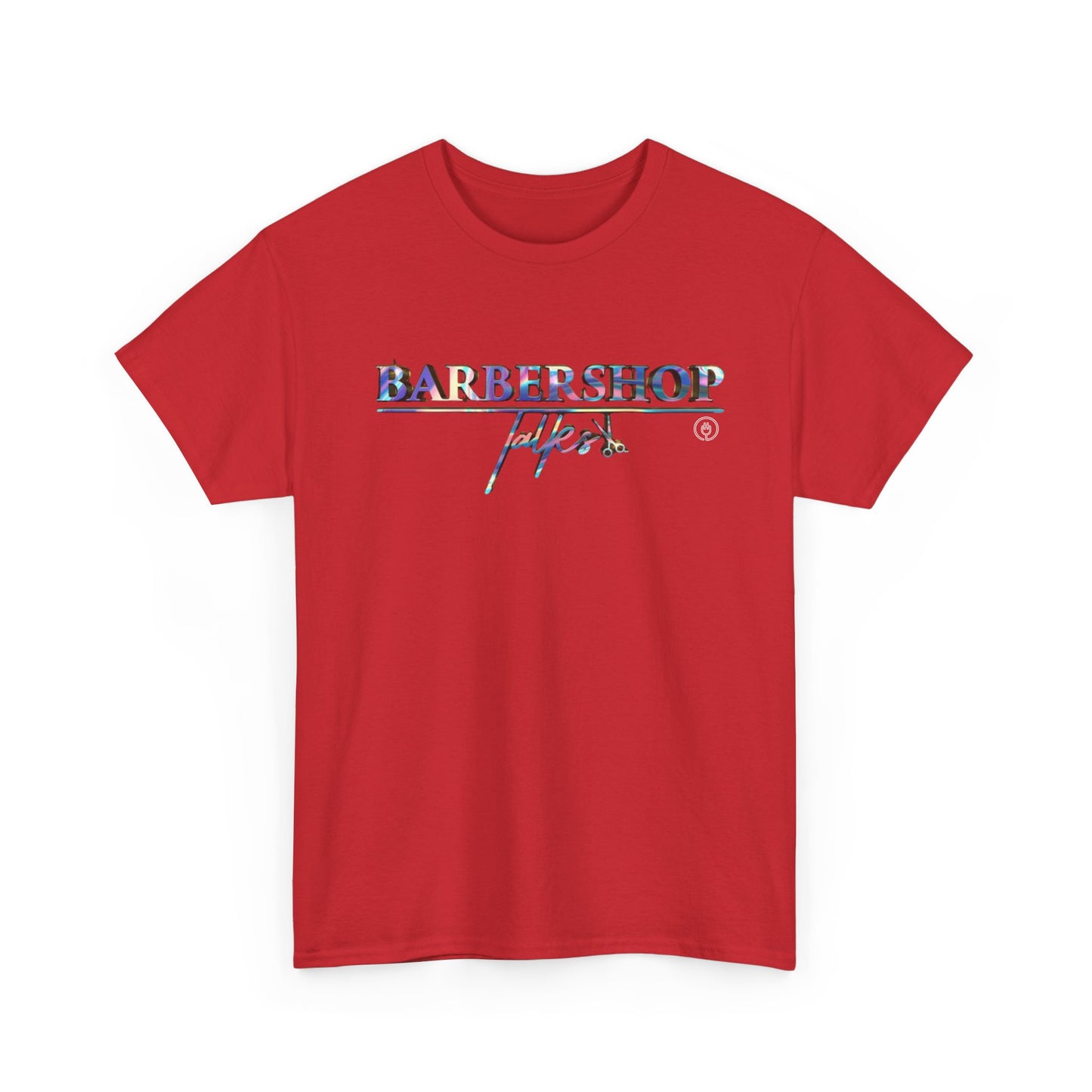Barbershop Vibes Retro Neon T-Shirt