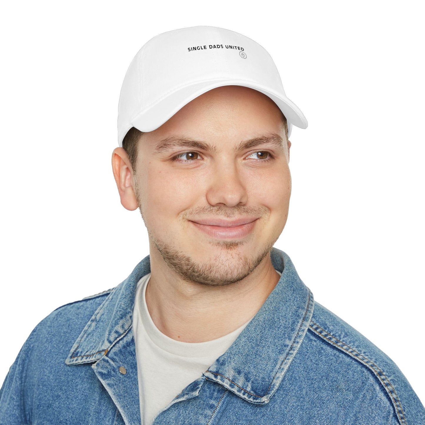 Single Dads United Low Profile Baseball Cap — Minimalist Embroidered Dad Hat