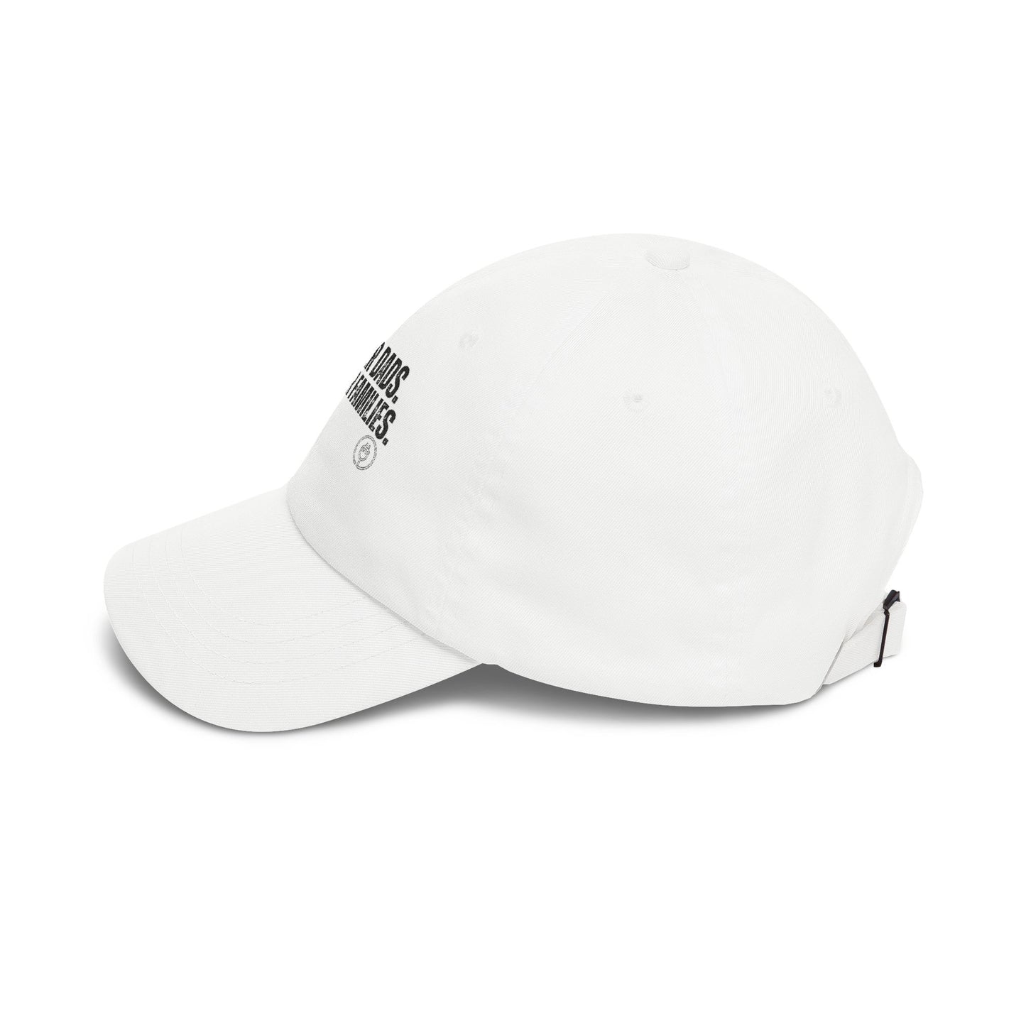 Dad Cap — "Stronger Dads. Stronger Families." Embroidered Baseball Hat