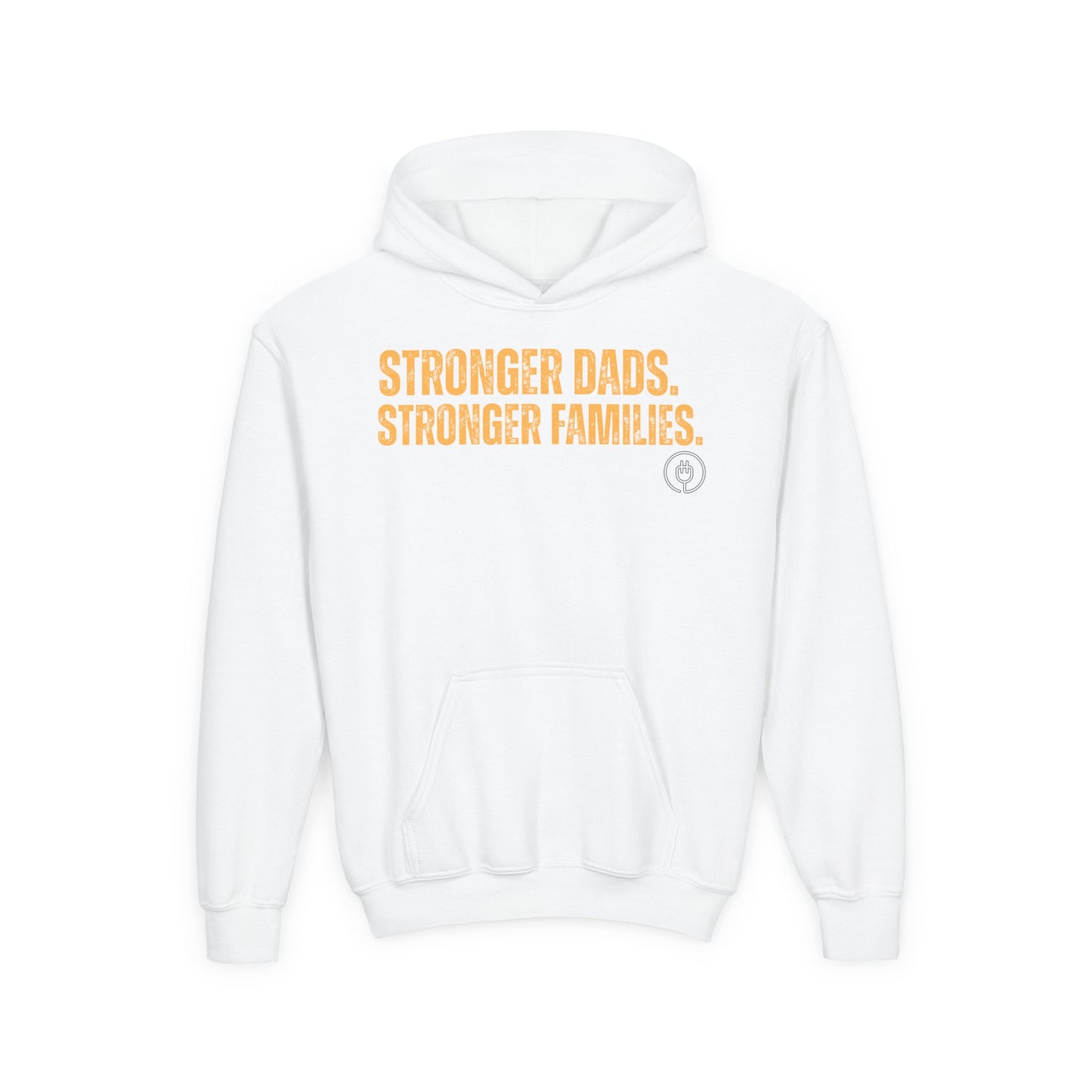 Youth Hoodie Stronger Dads. Stronger Families.