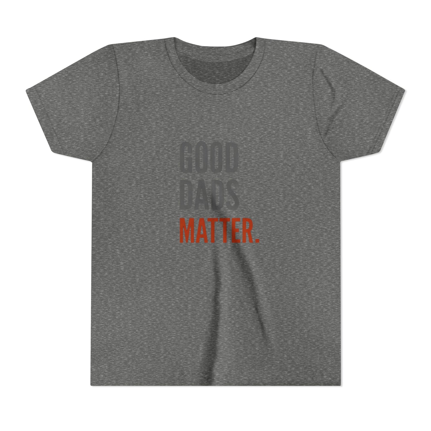 Good Dads Matter. Black & Red Youth  Shirt