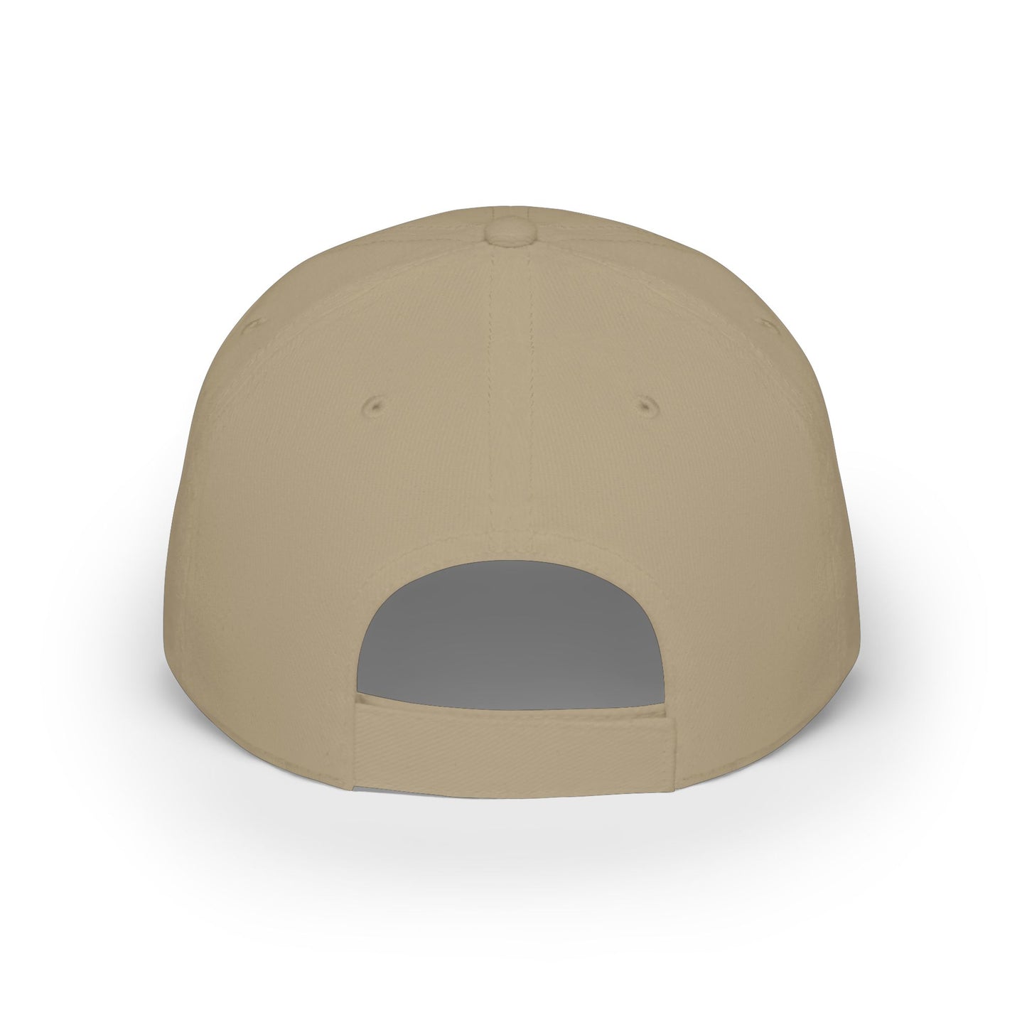 Dad Strength Baseball Cap — "Stronger Dads, Stronger Families." Red Low-Profile Hat