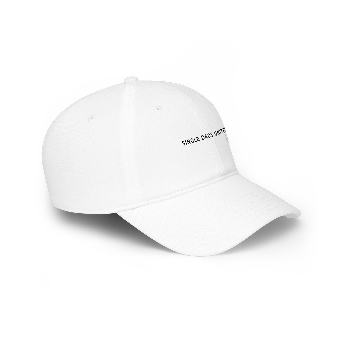 Single Dads United Low Profile Baseball Cap — Minimalist Embroidered Dad Hat
