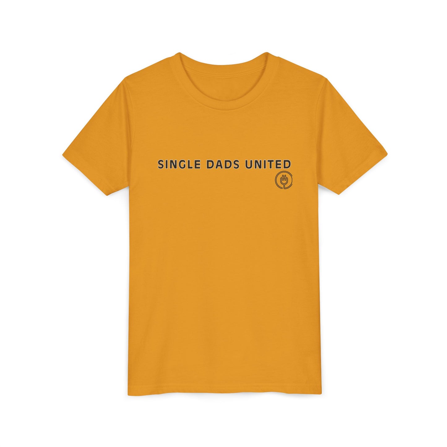 Youth Tee — "Single Dad's United" Kids Shirt (Father’s Day, New Single Dad Gift)