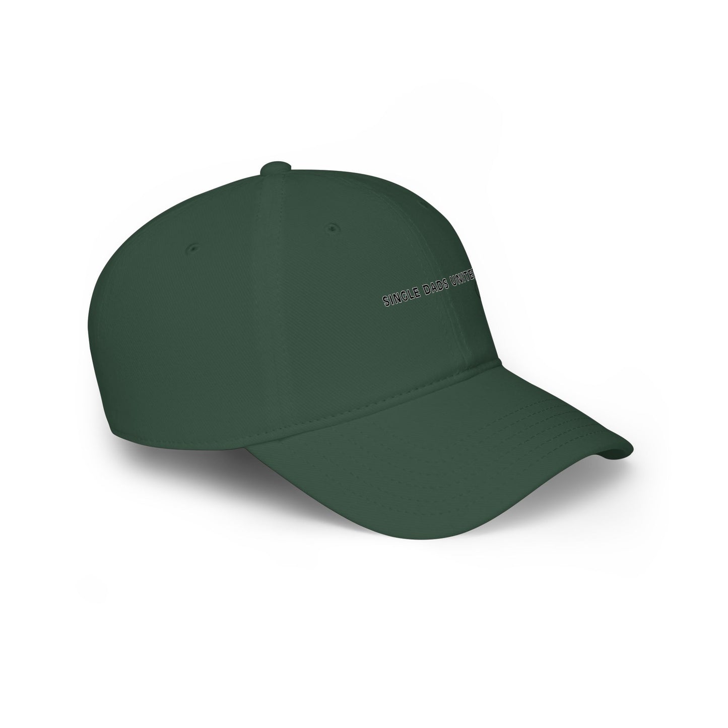 Single Dads United Low Profile Baseball Cap — Minimalist Embroidered Dad Hat