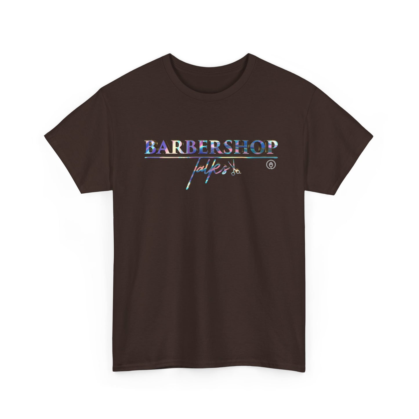 Barbershop Vibes Retro Neon T-Shirt