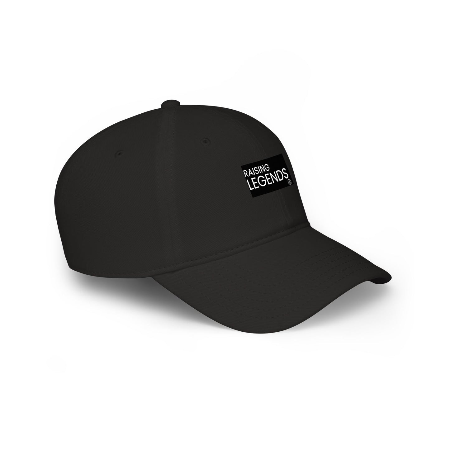 Raising Legends Low Profile Baseball Cap — Embroidered 'Raising Legends' Dad Hat