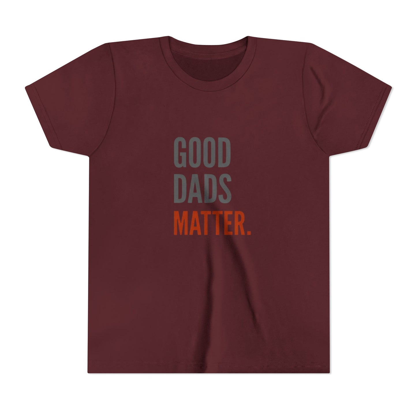 Good Dads Matter. Black & Red Youth  Shirt
