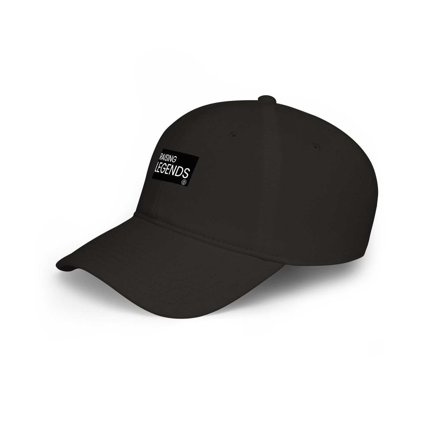 Raising Legends Low Profile Baseball Cap — Embroidered 'Raising Legends' Dad Hat