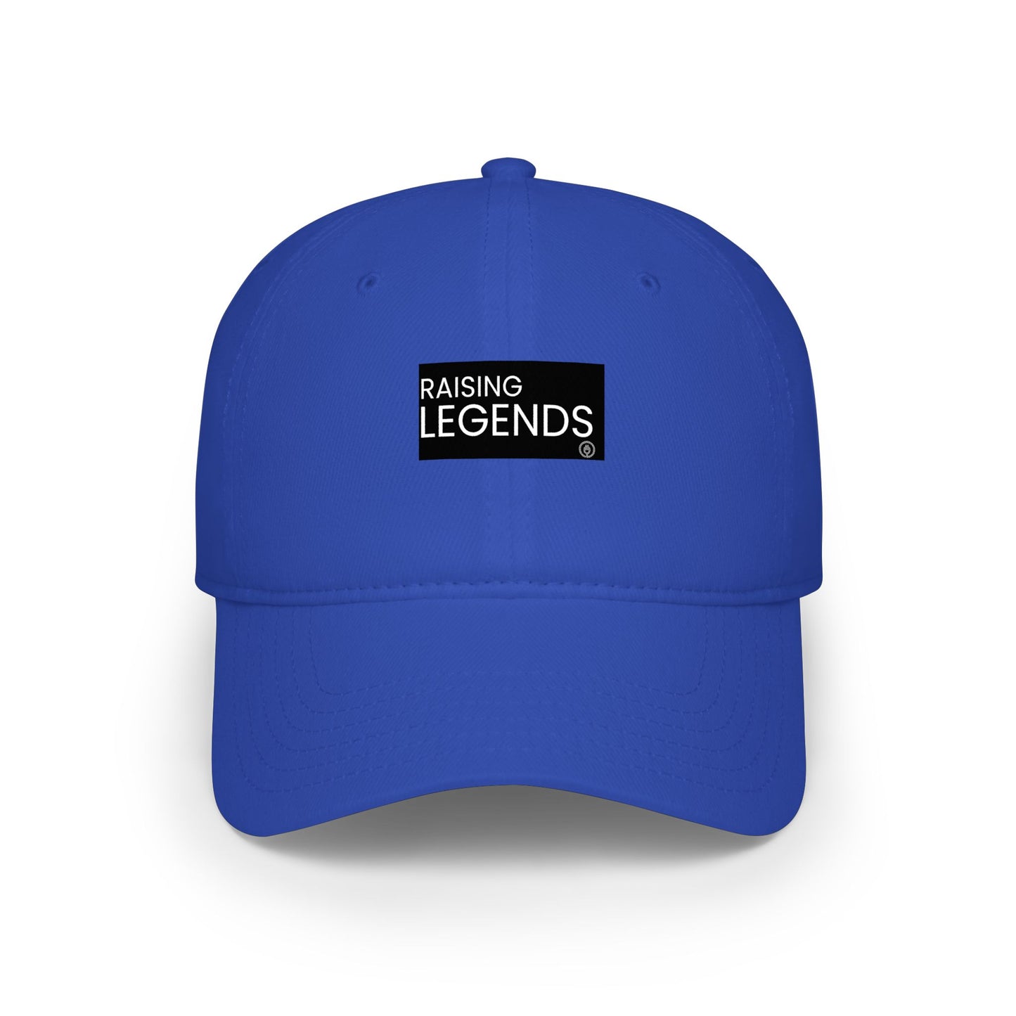 Raising Legends Low Profile Baseball Cap — Embroidered 'Raising Legends' Dad Hat